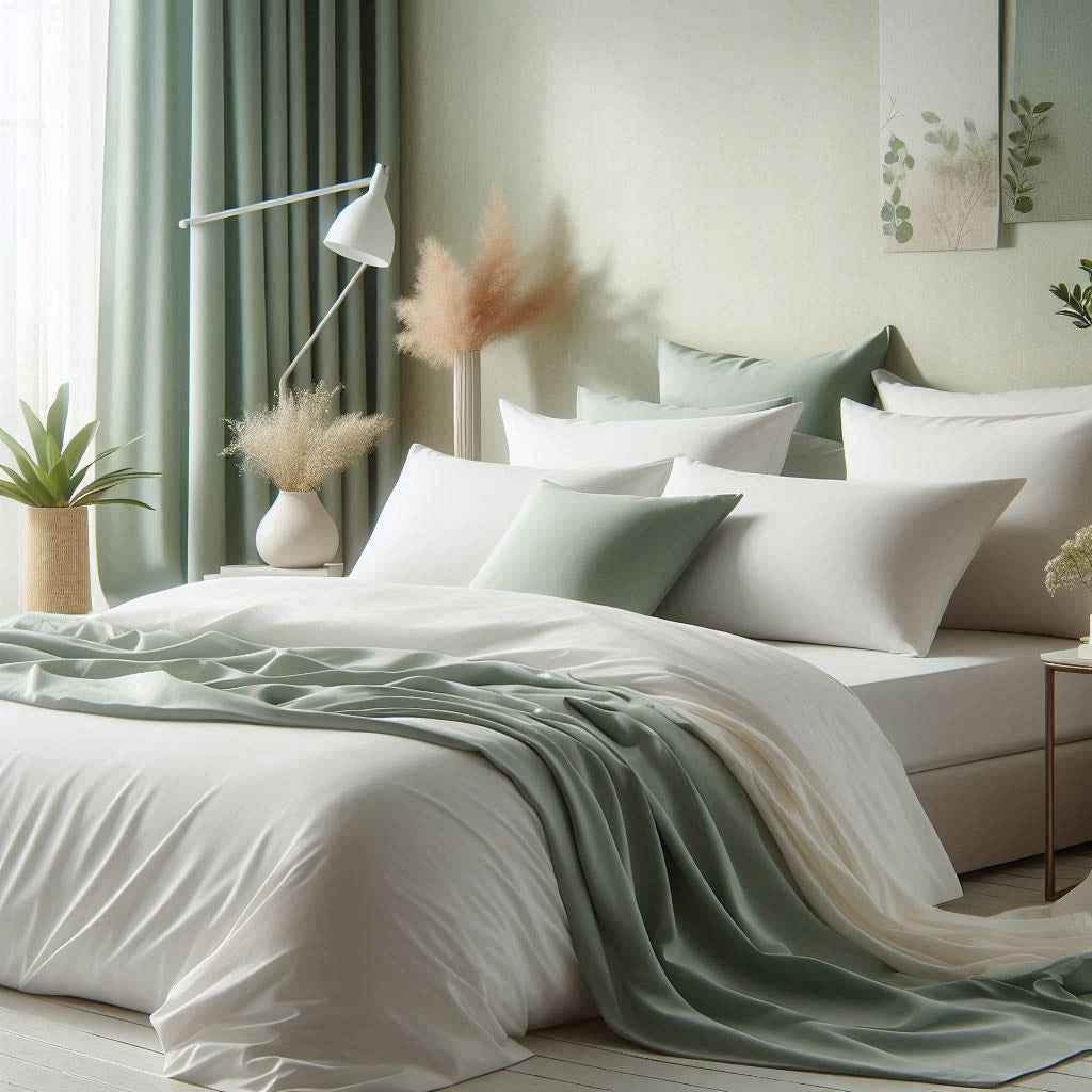 Bamboo-Linen Blend Luxury Sheet Set Naturally Softer. Comfortably Cooler. Beautifully Timeless