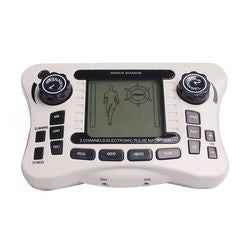 TENS Dual Channel - Electronic Pulse Massager EMS for Pain Relief - Muscle Stimulator - Physiotherapy