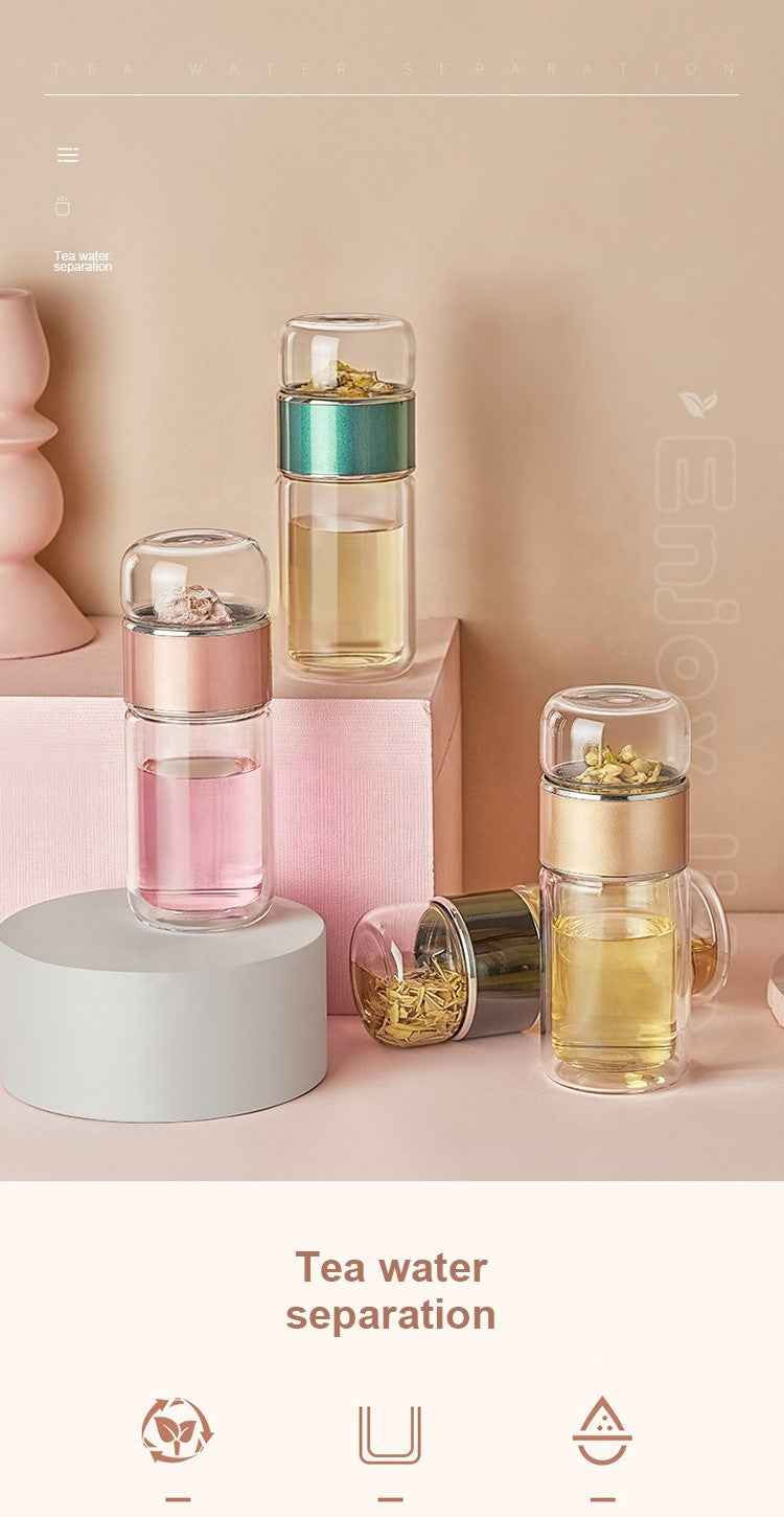 Well - Glass Tea Infuser Drinkware