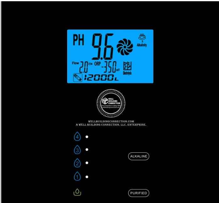 Well Building Connection™ Premium 11-Plate Alkaline Water Ionizer