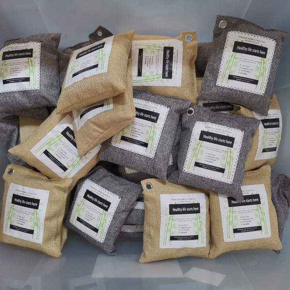Well Building Connection™ Natural Bamboo Charcoal Air Purifying Bags