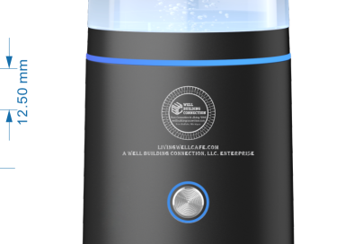 Well Building Connection Hydrogen Water Generator Bottle – Portable Rechargeable Hydrogen Water Bottle for Everyday Hydration