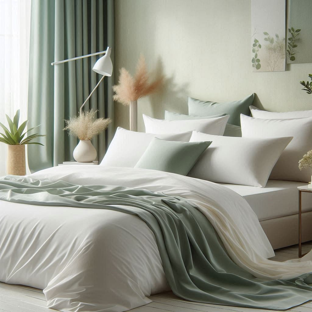 Bamboo-Linen Blend Luxury Sheet Set – Ultimate Comfort &amp; Elegance
Our luxurious sheet sets combine the best features of linen and bamboo. These lightweight, soft fabrics provide a cooling sleep in summer and warmth in winter. Enjoy the luxury of both softness and durability without compromise.
The timeless charm of linen combined with the modern benefits of bamboo, these luxurious sheets offer a perfect blend of tradition and innovation. Linen, known for its durability and texture.
well build connection