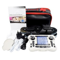 TENS Dual Channel - Electronic Pulse Massager EMS for Pain Relief - Muscle Stimulator - Physiotherapy