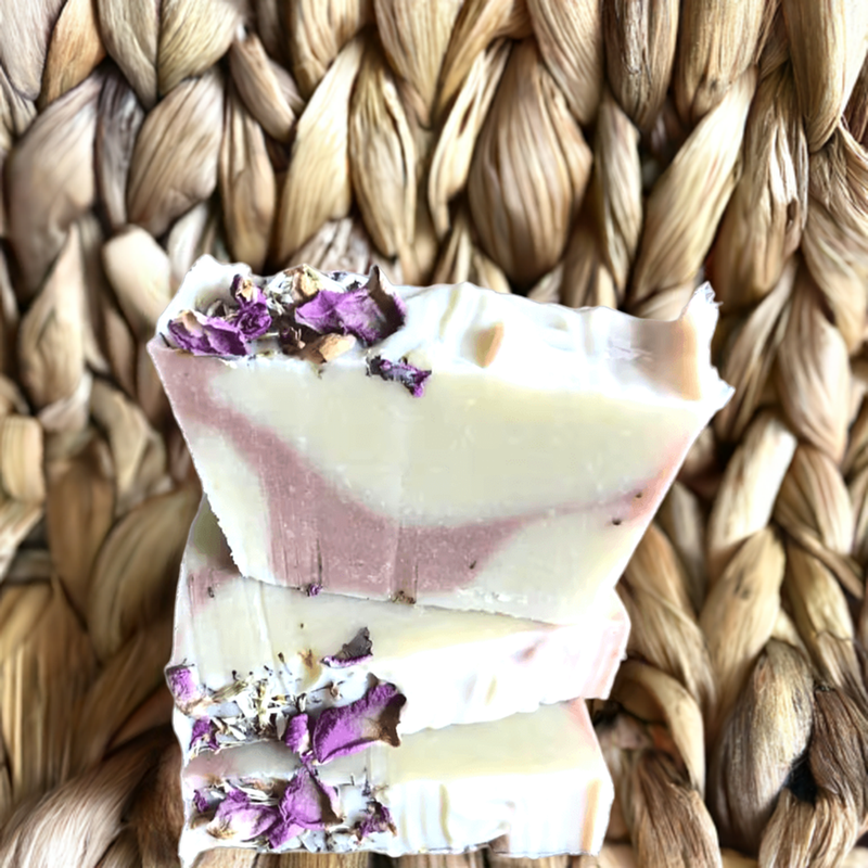 Lavender Livy and Mia Rose Hand Made Natural Soap