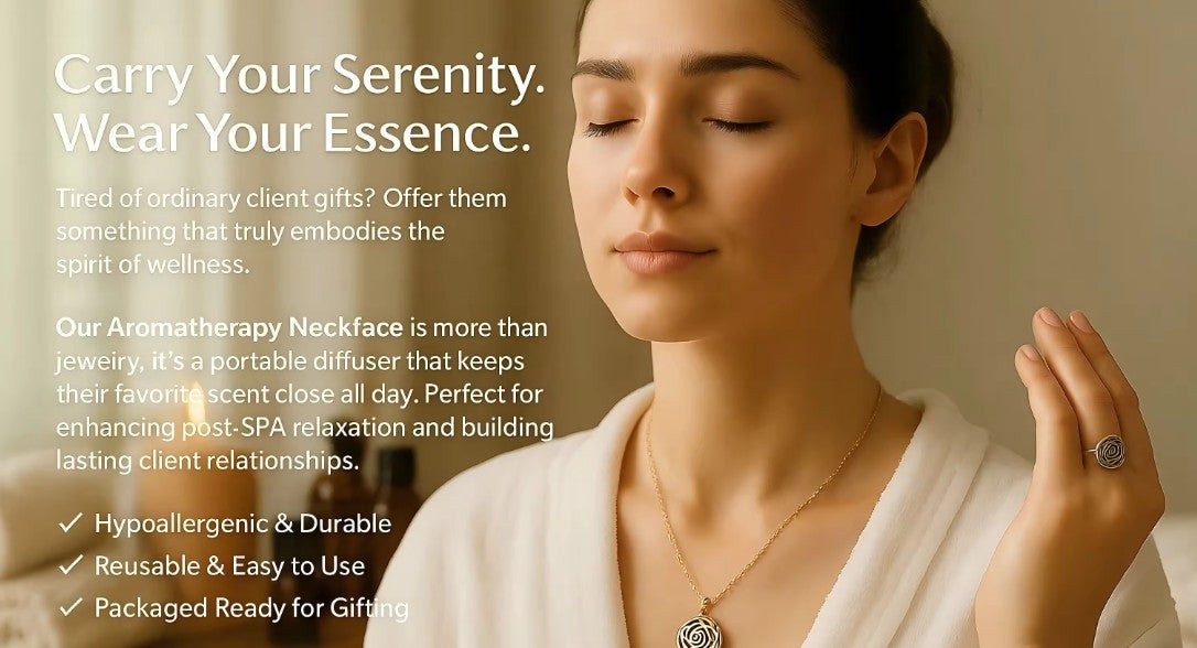 Well Building Connection. Portable Wellness: A Tree of Life aromatherapy necklace offers portable, discreet wellness benefits by diffusing essential oils throughout the day, helping to manage stress, boost energy, or improve focus. The locket made of hypoallergenic stainless steel, acts as a personal, stylish diffuser, while the Tree of Life symbol represents growth, strength, and harmony. On-the-Go Aromatherapy: It allows you to breathe in essential oils for stress relief.