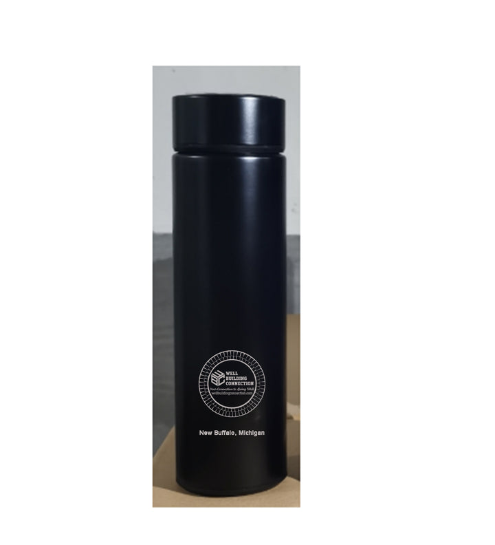 Smart Water Bottle with LED Temperature Display - Insulated stainless steel water bottles