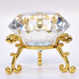 Glass K9 Crystal Diamond Gem Decor