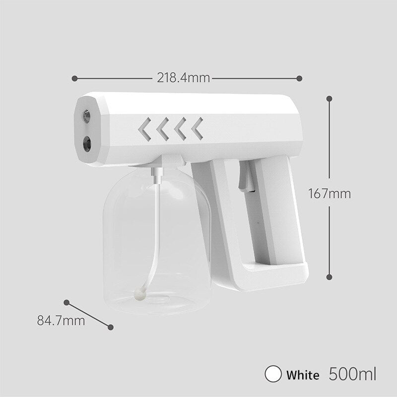 Disinfecting Spray Gun: Nano Steam Wireless Atomizer;