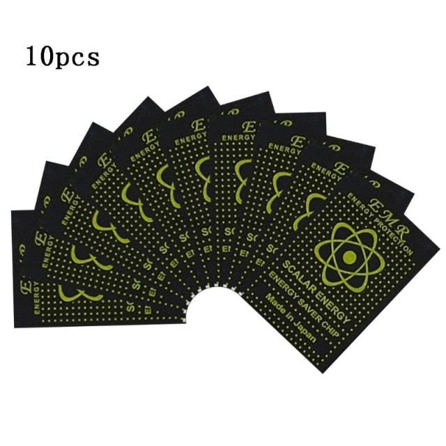 EMR Scalar Energy Phone Sticker Anti Radiation Chip Shield Paster Laptop Anti EMP EMF Protection for Pregnant Woman - Well Building Connection