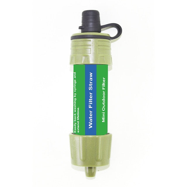 Water Purifier Filtration for Emergency Survival and Outdoor Activities - Well Building Connection