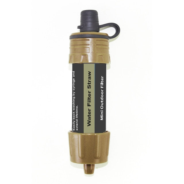 Water Purifier Filtration for Emergency Survival and Outdoor Activities - Well Building Connection