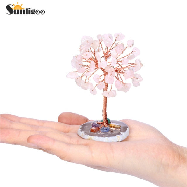 Sunligoo Mini Crystals Money Tree - Well Building Connection