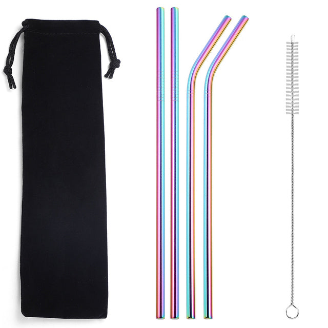 Reusable Stainless Steel Straws